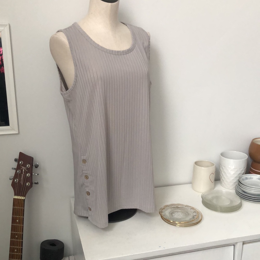Amazon Classic Ribbed Tank Top - Picture 2 of 6